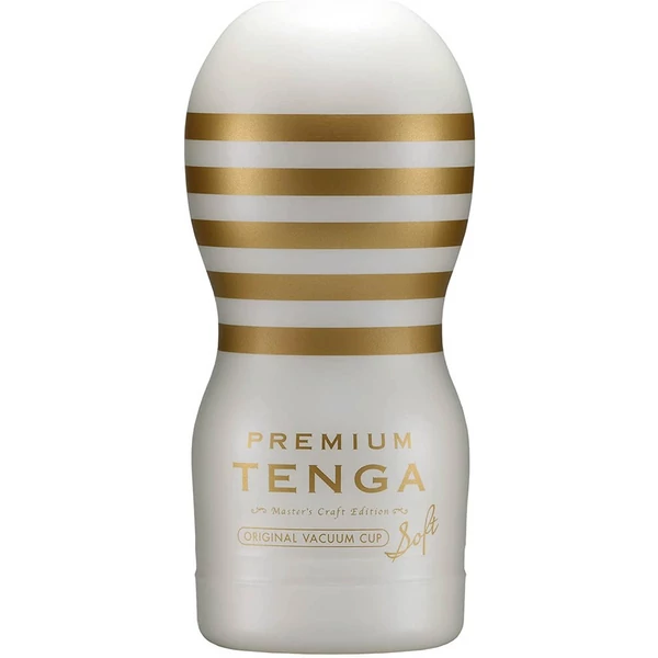 Gyengéd vákuumos maszturbátor Premium Tenga Vacuum cup gentle