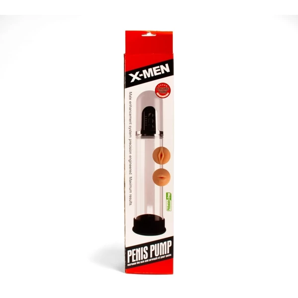 Automatizált vibrátoros péniszpumpa X-MEN Electric Penis Pump White