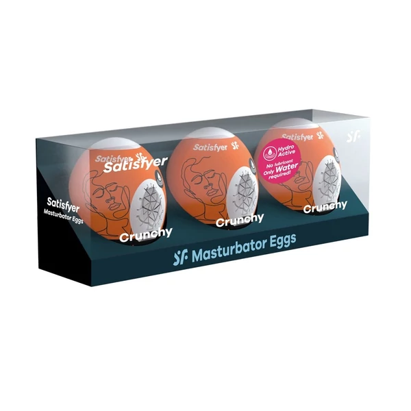 Single egg crunchy maszturbátor tojás (egy darab)