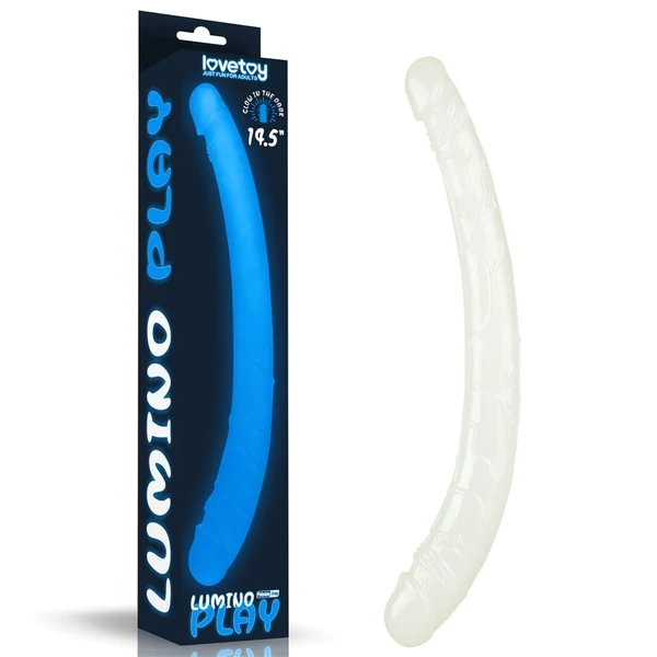 Kétvégű világító dildó Lumino Play Double Dildo
