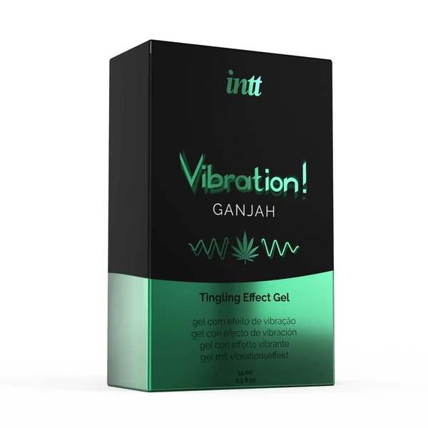 Folyékony vibrátor gél - Ganjah 15 ml