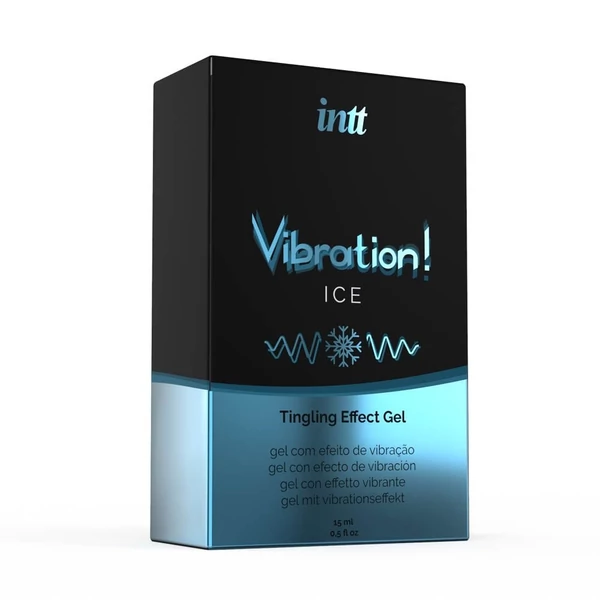 Folyékony vibrátor hűsítő gél Vibration Ice Airless Bottle 15 ml