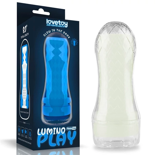 Fluoreszkáló maszturbátor Lumino Play Masturbator - Pocketed