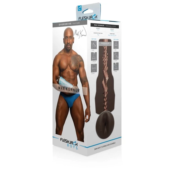 Fleshjack Boys Max Konnor Overdrive ánusz maszturbátor