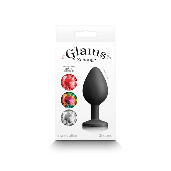 Fenékdugó M méret Glams xchange round - medium