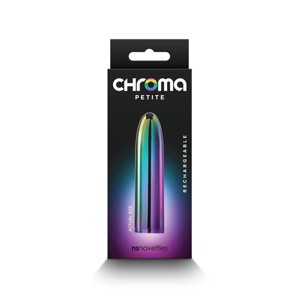 Tölthető mini vibrátor Chroma Petite - Bullet - Multicolor