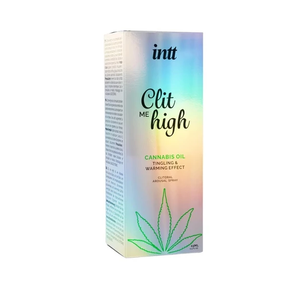 Csiklóizgató spray melegítő hatással Clit me high cannabis oil