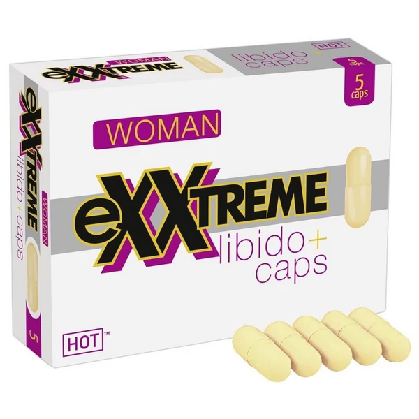 HOT eXXtreme libido caps woman étrend kiegészítő nőknek 5 db