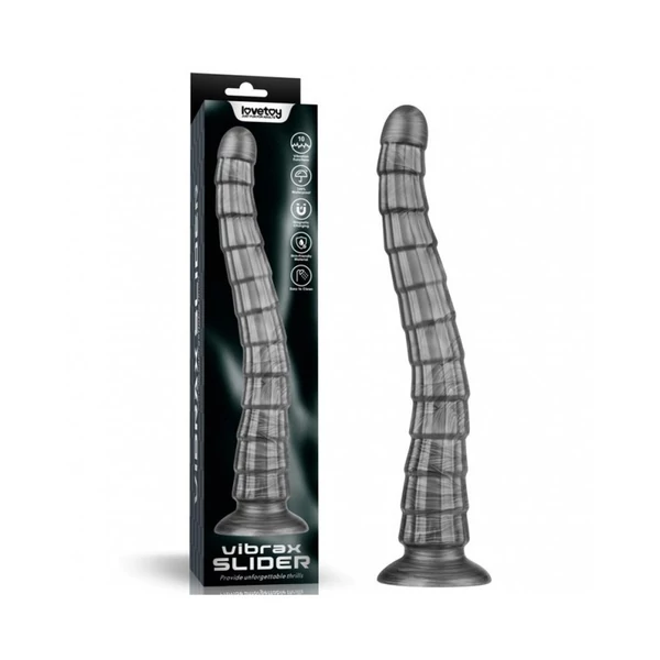 Vibrátor 10 féle rezgéssel 14.5" king sized vibrating vibrax slider