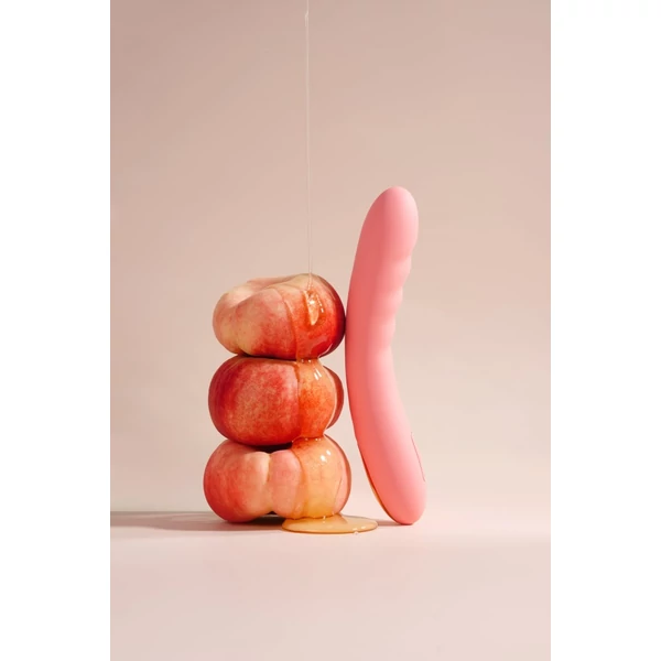 Applokációs tolómozgásos interaktív vibrátor Ava neo peach pink
