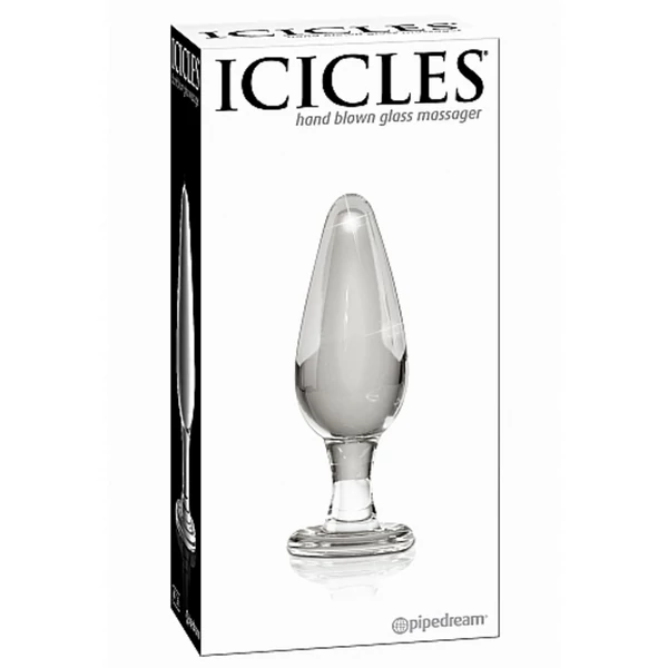 Fenékdugó Icicles No 26 üvegdildó, anáplug