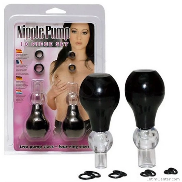 Mellbimbó izgató pumpa Dual Nipple Enlarger