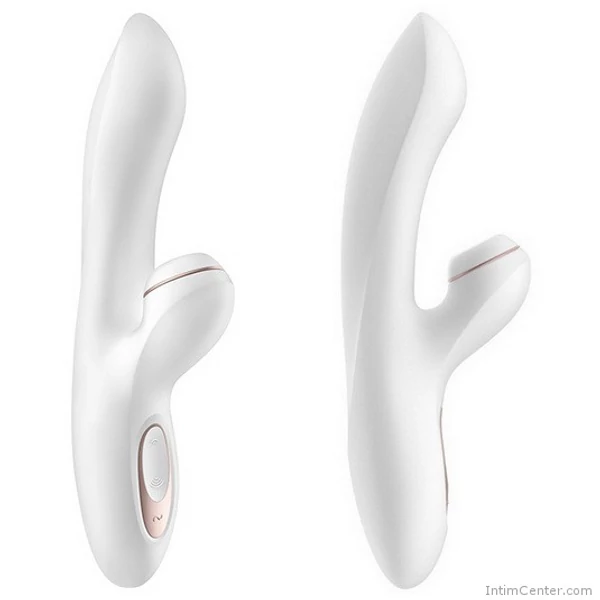 Léghullámos csiklóizgatós g-pont vibrátor Pro + G-Spot