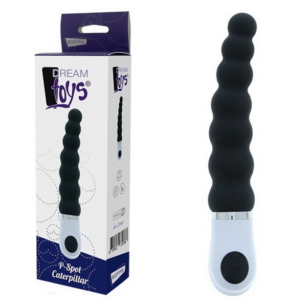 Speciális formájú anál vibrátor, Dream Toys P-spot