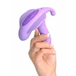 Távirányítós hordható vibrátor melegító funkcióval G-spot stimulate-her purple