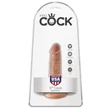 Letapasztható dildó, herékkel 5" cock  tan