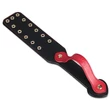 Szegecses műbőr paskoló 38 cm - Rebellion Reign Paddle Dual-Branch
