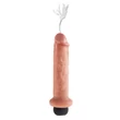 Ejakuláló dildó realisztikus 7" squirting cock  light