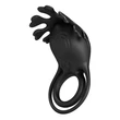 Tölthető vibráló péniszgyűrű Pretty Love vibrant penis ring ruben black