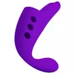 Ujjazó vibrátor Gorgon fingering vibrator fekete