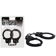 Fekete fém bilincs Sex extra - metal cuffs black