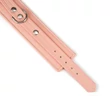 Bilincs lánccal Pink organosilicon wrist cuffs műbőr csuklómandzsetta