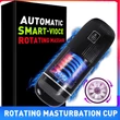 Maszturbátor, letapasztható ánusz Luis rotating masturbation cup