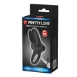 Vibrációs péniszgyűrű fekete Pretty love penis ring 2 