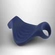 Ujjra húzható vibrációs maszturbátor férfiaknak Palm - Blue
