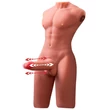 Férfi torzó maszturbátor Jason body ass masturbator and dildo thrusting