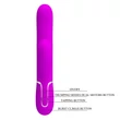 Csiklóizgatós vibrátor tapogató és lüktető funkcióval pink - Pretty Love Perlita twinkled tenderness purple I