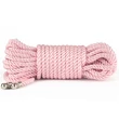 Rózsaszínű kötél Rebellion reign rose silky bondage rope