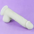 Szilikon műpénisz 8.0'' lumino play silicone dildó