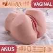 Olga vibrátoros vagina és ánusz maszturbátor
