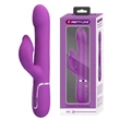 Masszírozógyöngyös csiklókaros vibrátor lila - Pretty Love Falin twinkled tenderness purple II