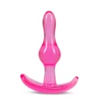 Zselés análdugó B yours curvy anal plug pink