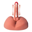 Férfi torzó maszturbátor Honey ass masturbator and dildo thrusting