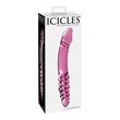 Üvegdildó kétvégű Icicles No. 57 pink