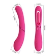 Vibrátor, szilikon Romance lexie pink