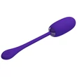 Vibrációs tojás puha szilikon bevonattal Pretty Love Julius Purple II