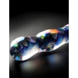 No. 8  clear/blue