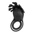 Tölthető vibráló péniszgyűrű Pretty Love vibrant penis ring ruben black