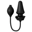 Felfújható Szilikon Anál Plug Inflatable silicone butt plug black