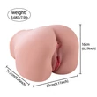 Olga vibrátoros vagina és ánusz maszturbátor