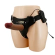 Felköthető üreges vibrátor Pretty Love Stark harness briefs brown