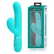 Csiklóizgatós vibrátor tapogató és lüktető funkcióval zöld - Pretty Love Perlita twinkled tenderness green