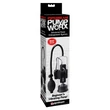 Péniszpumpa vibrátoros Beginner's vibrating pump clear/black