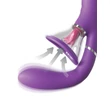 G-pont vibrátor nyelves csiklóizgató pumpával - Her ultimate pleasure pro purple
