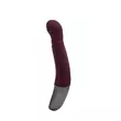 G-pontos vibrátor Titanz 8" silicone rechargeable vibrator in rubine red