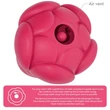 Újratölthető vibrátor Flicker rechargeable vibrator rose red